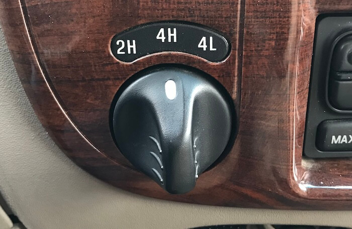 P0836 Dört Tekerlekten Çekiş Anahtarı